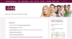 Desktop Screenshot of ecoleber.ch